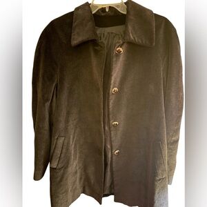 Vintage Marroquin Concepts Herringbone Blazer w Jewel Buttons